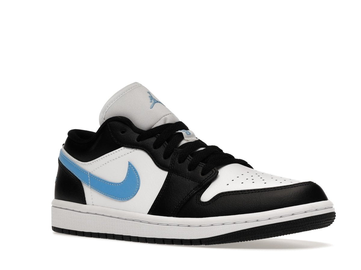 Air Jordan 1 Low Black University Blue White (W) - SNEAKZ HEAVEN