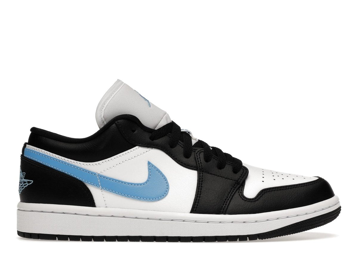 Air Jordan 1 Low Black University Blue White (W) - SNEAKZ HEAVEN