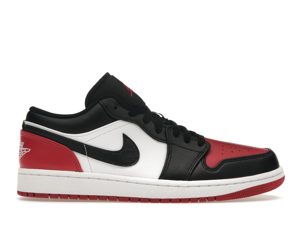 Air Jordan 1 Low Bred Toe - SNEAKZ HEAVEN