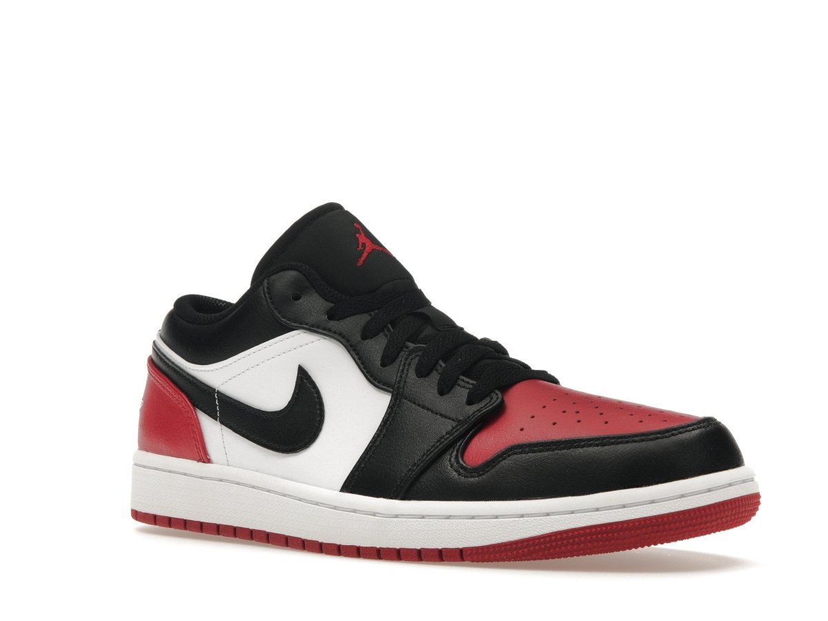 Air Jordan 1 Low Bred Toe - SNEAKZ HEAVEN