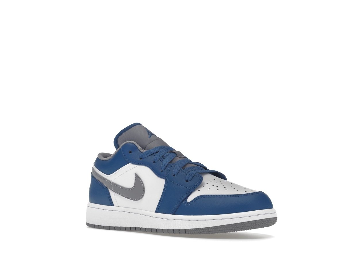 Air Jordan 1 Low True Blue (GS) - SNEAKZ HEAVEN