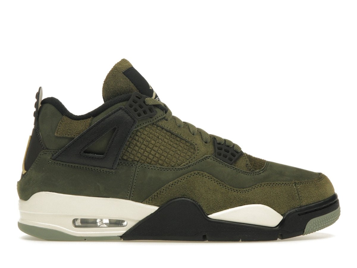 Air Jordan 4 Craft Medium Olive - SNEAKZ HEAVEN