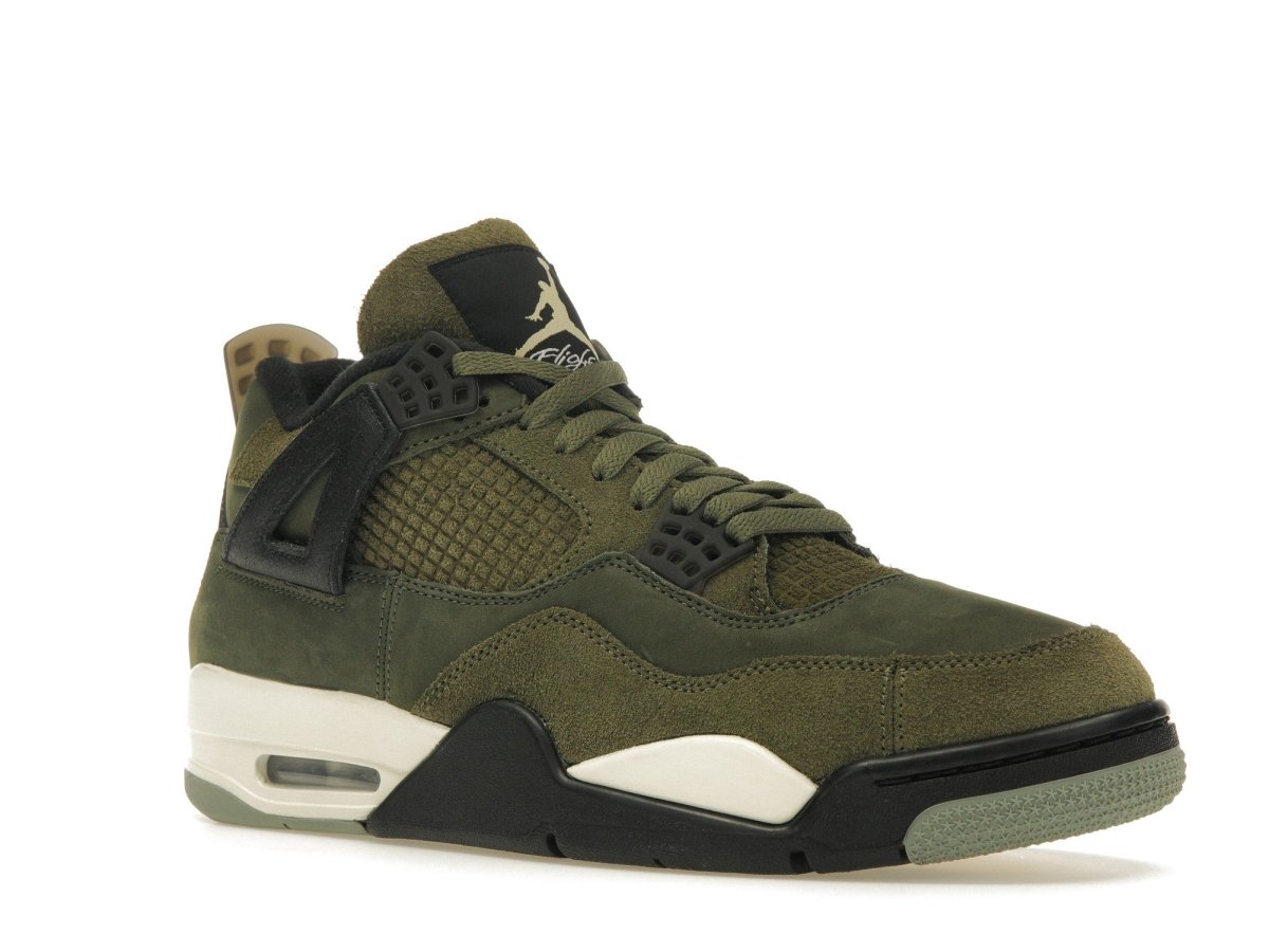 Air Jordan 4 Craft Medium Olive - SNEAKZ HEAVEN