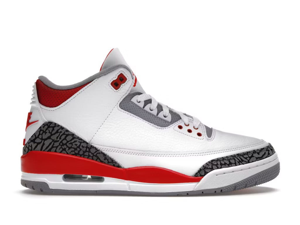 Jordan 3 Retro fire red (2022)