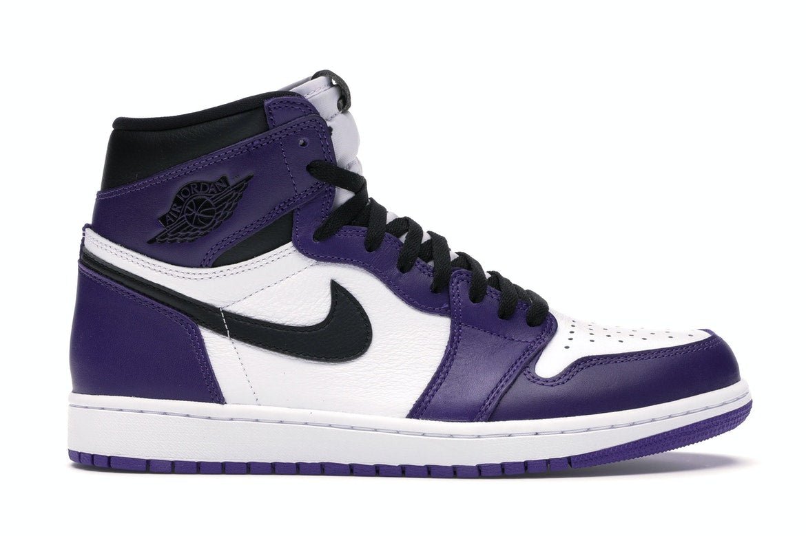 Jordan 1 Retro High Court Purple White - SNEAKZ HEAVEN