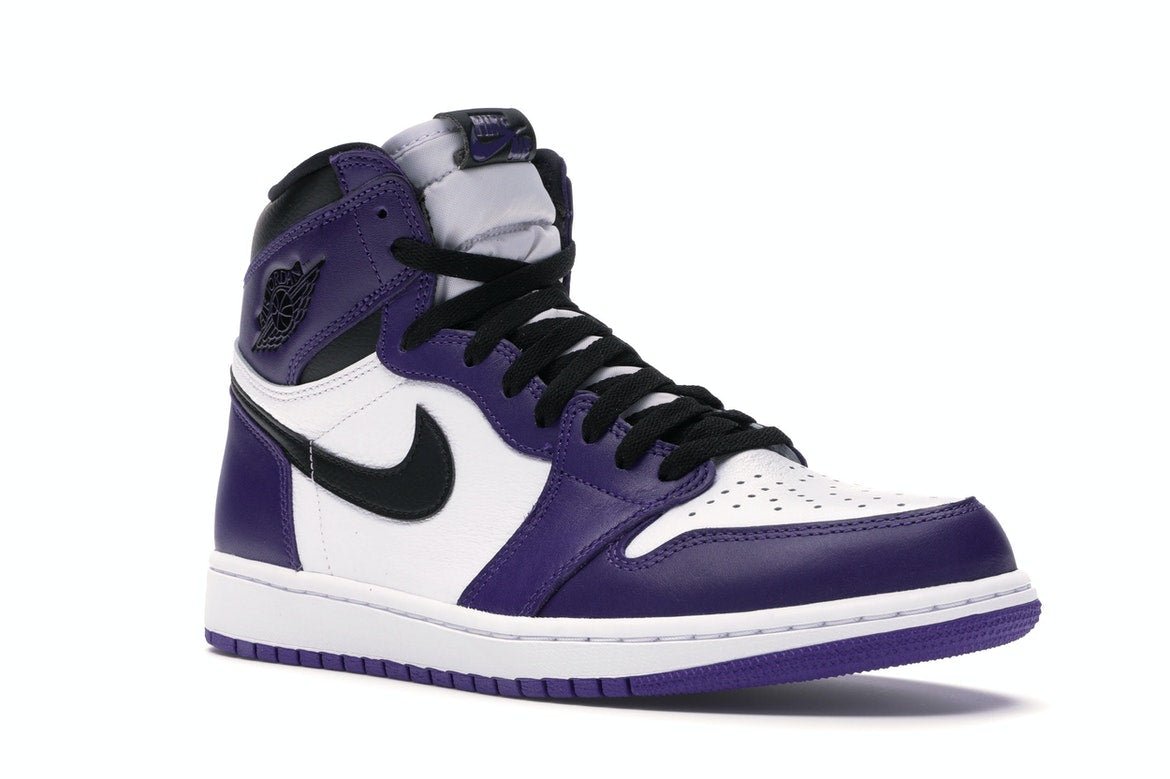 Jordan 1 Retro High Court Purple White - SNEAKZ HEAVEN