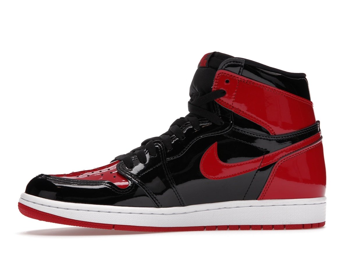 Jordan 1 Retro High OG Patent Bred - SNEAKZ HEAVEN