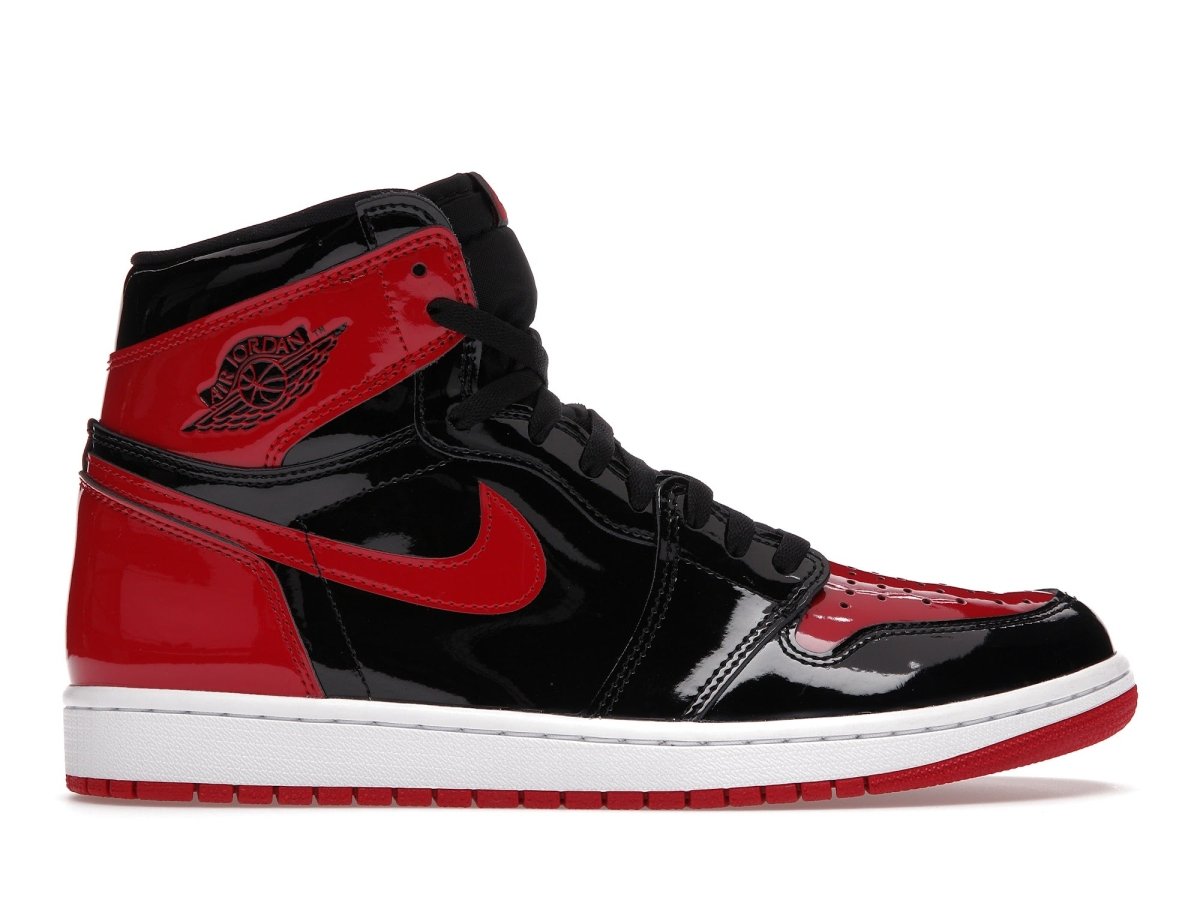 Jordan 1 Retro High OG Patent Bred - SNEAKZ HEAVEN