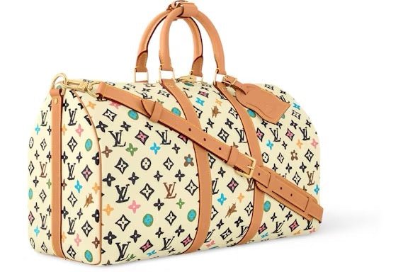 Louis Vuitton by Tyler, the Creator Keepall Bandouliere 45 Vanilla Craggy Monogram - SNEAKZ HEAVEN