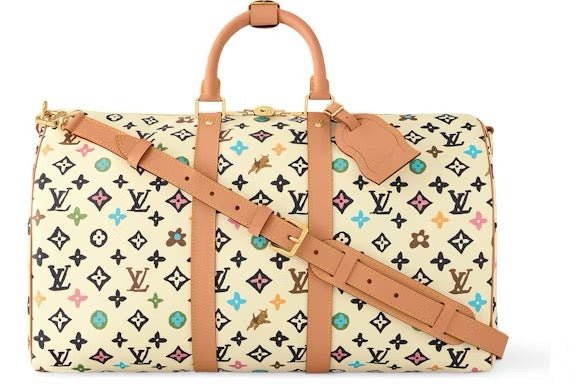 Louis Vuitton by Tyler, the Creator Keepall Bandouliere 45 Vanilla Craggy Monogram - SNEAKZ HEAVEN