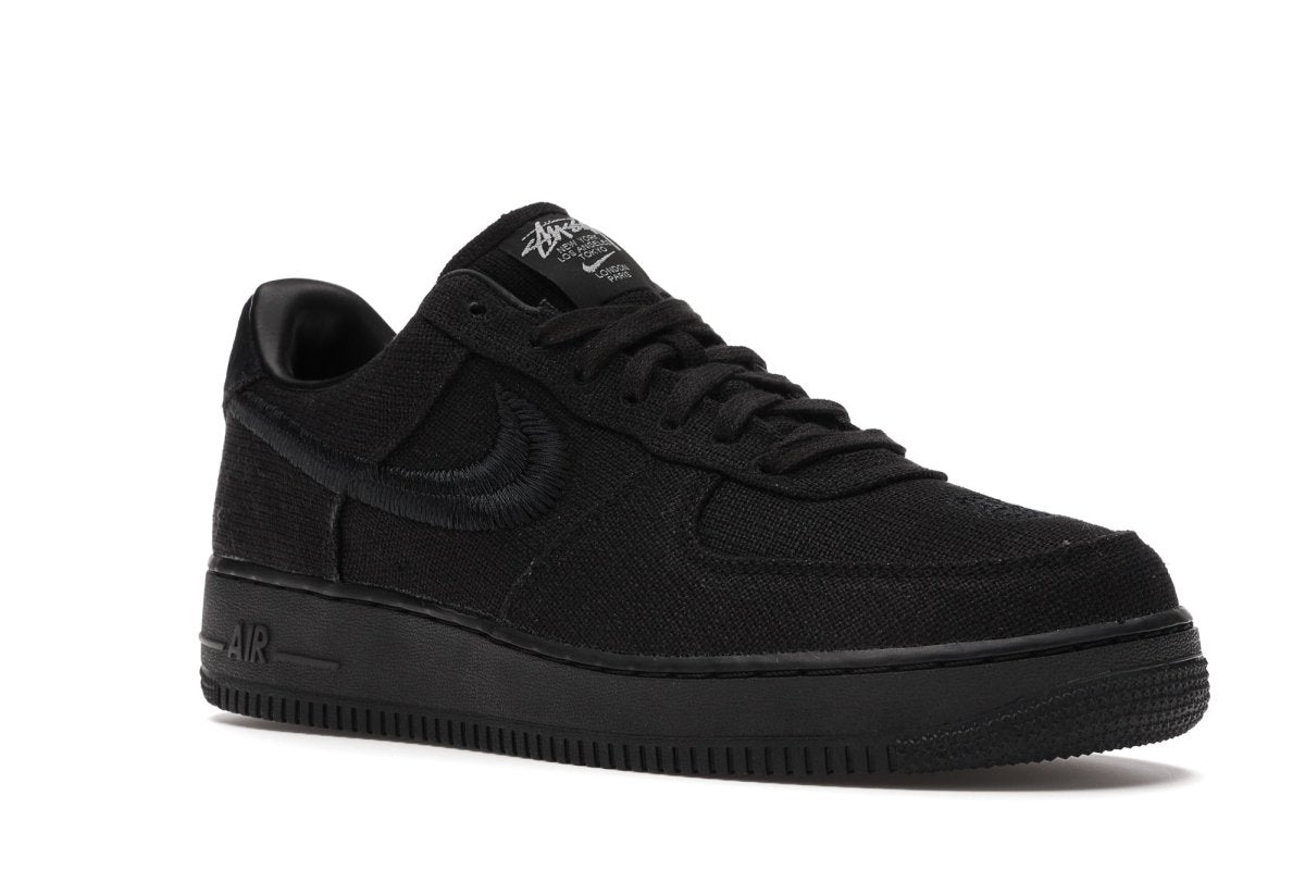 Nike Air Force 1 Low Stussy Black - SNEAKZ HEAVEN