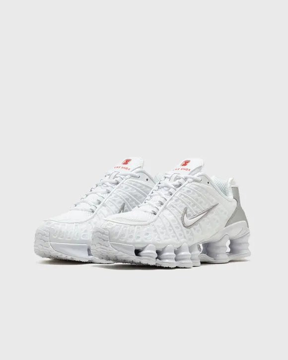 Nike Shox TL White Metallic Silver - SNEAKZ HEAVEN