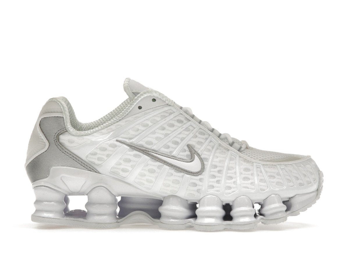 Nike Shox TL White Metallic Silver - SNEAKZ HEAVEN