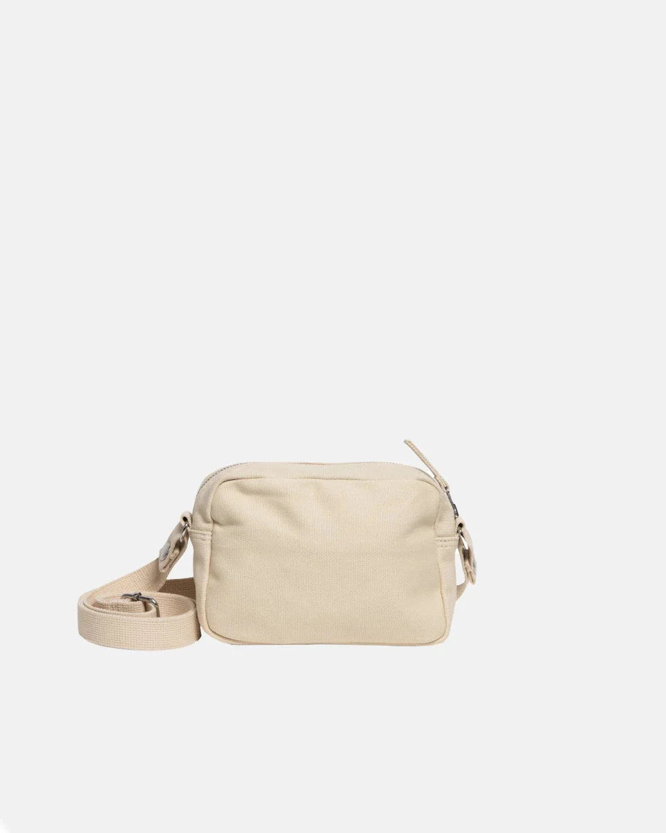 STUSSY CANVAS SIDE POUCH NATURAL - SNEAKZ HEAVEN