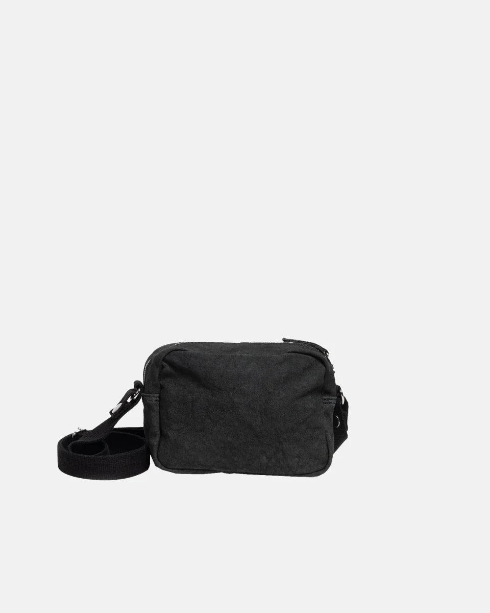 Stussy Canvas Side Pouch Washed Black - SNEAKZ HEAVEN