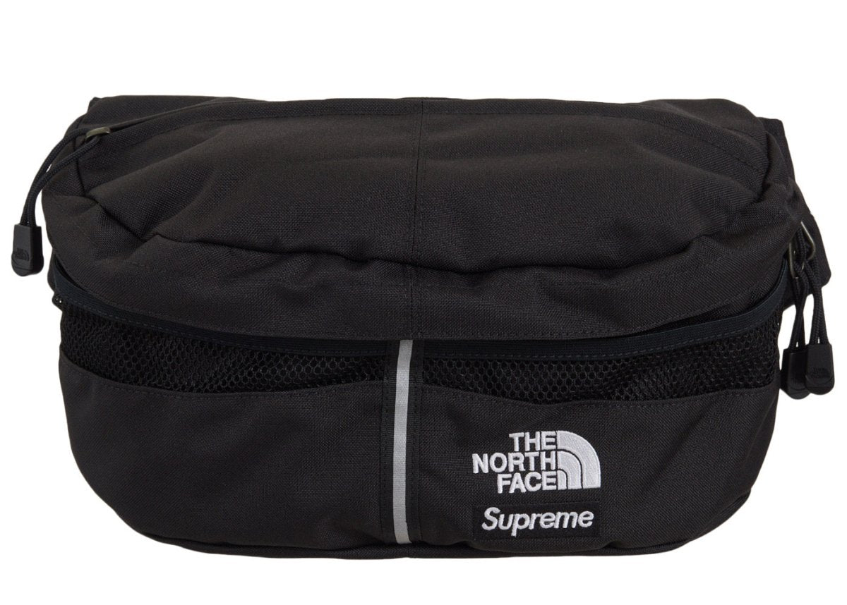 Supreme The North Face Split Waist Bag Black - SNEAKZ HEAVEN